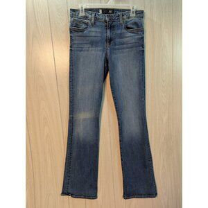 KUT from the Kloth Natalie Bootcut Jeans Medium Wash Denim Womens Size 6 High